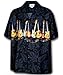 Pacific Legend Electric Guitars Rock 'N' Roll Stripe Hawaiian Shirt