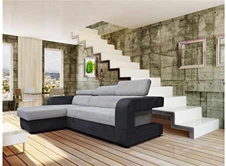 Canapé Dangle Convertible Design En Microfibre Zabel