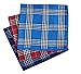 RDS HANKYTEX Men's Handkerchiefs 100% Cotton Checker Pattern 6 Pieces …