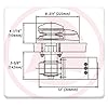 Marine-Anchor-Vertical-Windlass-1000w-516-Chain-Stainless-Steel-Five-Oceans