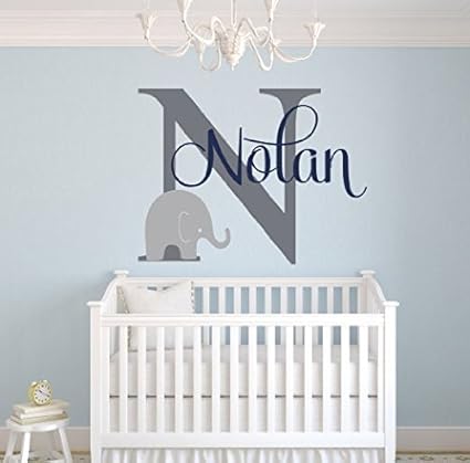 name wall art nursery