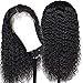 EAYON HAIR 360 Lace Frontal Wigs with Baby Hair for Women Pre-Plucked Hairline Curly Brazilian Virgin Human Hair Lace Wigs 150% Density Natural Color 14inch
