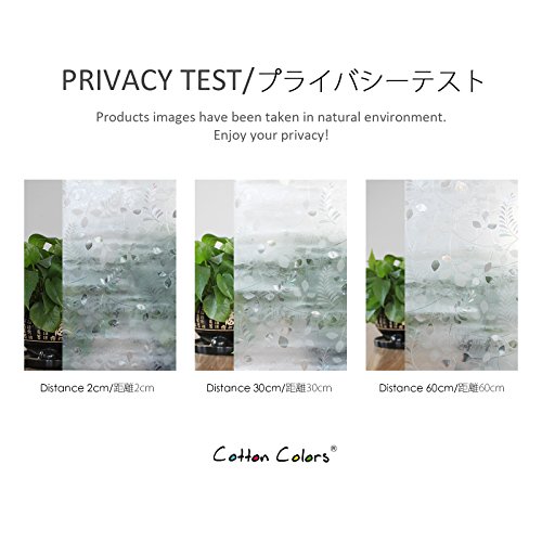 Window Film 3D Ecology Non Toxic Static Decoration For UV Rejection Heat Control Energy Saving Privacy Glass Stickers,35.4x78.7 Inches