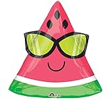 Burton & Burton Pkg Fun in the Sun Watermelon Foil Balloon, 18