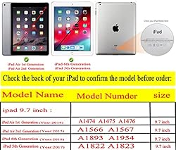 Case for iPad Air 1st Generation Models A1474