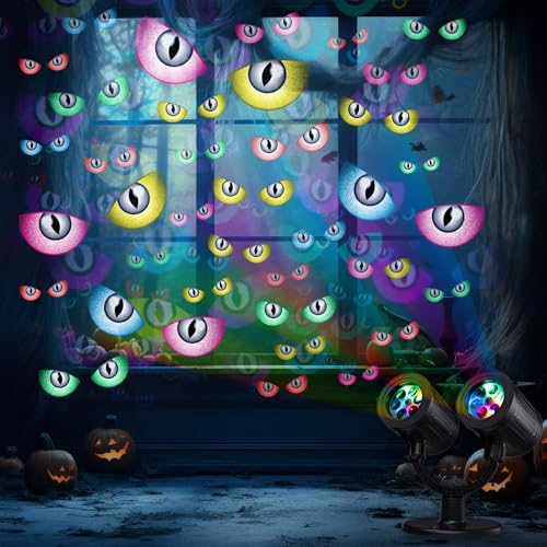 Toodour Halloween Projector Lights Outdoor Double Head