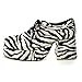 Funtasma by Pleaser Men's Jazz-02 Platform Oxford,Zebrafaux fur,X-Large/14 M US