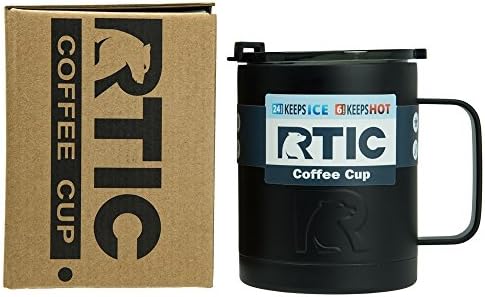 rtic double wall vacuum insulated 12oz coffee cup
