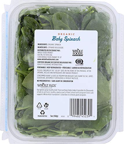 2 Whole+Foods+Market+Organic+Spinach