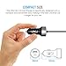 Type C Car Charger, UNU 35W with Qualcomm Quick Charge 3.0 Technology + Built-in Type-C (3.0) Charging Cable for iPhone 7/6S/6, Galaxy S8/S8+, LG G6, Google Pixel, Nexus 5X/6P and More Devices