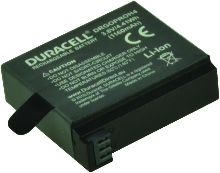 Duracell DRGOPROH4 Replacement Battery for GoPro Hero 4 - Image 4