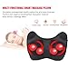 EODO Shiatsu Heat Therapy Massaging Pillow,Massage Pillow Massager That Relieve Neck, Shoulder & Back Sore Muscles