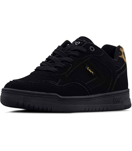 Amazon.com | Lee Men's Specter Retro Court Fashion Sneaker, Black