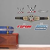 Fathead WWE Title Belt Junior Peel and Stick Wall Decals
