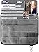 Magnetic Kitchen Fridge Organizer for Receipts, Menus, Notes, Keys and More! - Grey …