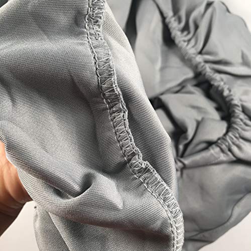 Springsky OneSize Smoky Gray Dental Unit Chair Sleeve Thick Cloth Covers Protect Cushion Dentist Stool Backrest 4pcs/Set