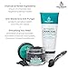 Premium Natural Teeth Whitening KIT Contains Activated Charcoal Tooth Powder, Activated Charcoal Toothpaste, FREE Binchotan Charcoal Infused Toothbrush. Makes Teeth Sparkling White (Mint)