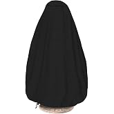 ZJYWSCH Fountain Cover Outdoor Waterproof 36 x 42 Heavy Duty Garden Water Fountain Covers for Winter Patio Fountain Protector Weather Resistant