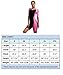 BELLOO Womens One Piece Swimsuit Sun Protection, Rose Pink, M