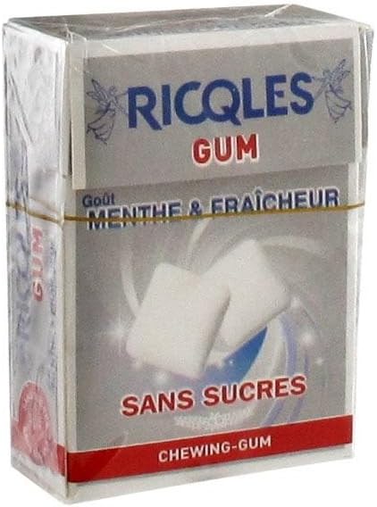 Ricqlès Gum Extra Sugar Free Mint & Freshness Taste Chewing-Gum 24g