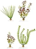 Marineland Multi-Pack Assorted Plastic Plants C1, 4, Small (ML90543)
