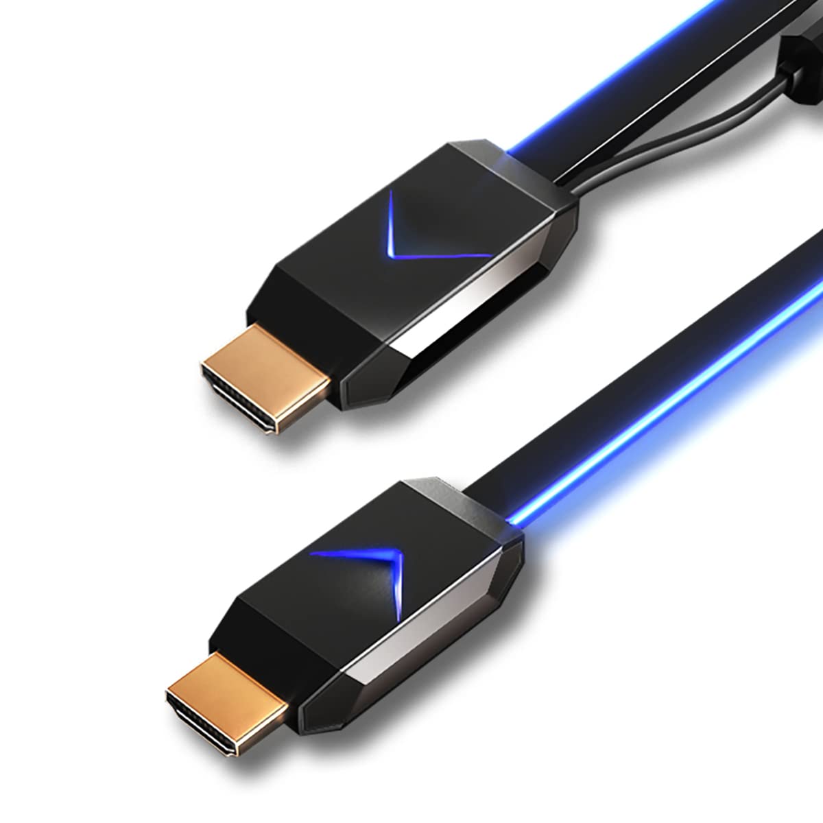 VIVIFY ARQUUS W73 The World's First Fiber Optics HDMI 2.0 Console Gaming RGB Light up 4K Cable 2.7m DPL HDMI Certified