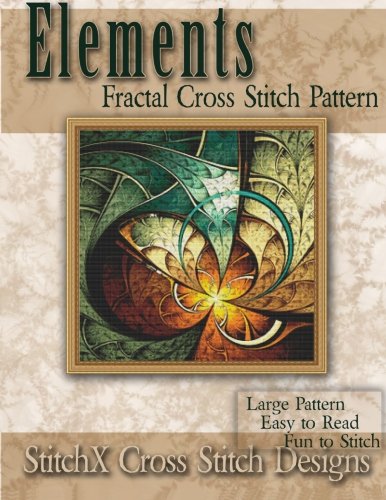 Elements Fractal Cross Stitch Pattern by Tracy Warrington, StitchX