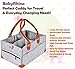 Baby Diaper Caddy Organizer - Nursery Storage Basket for Changing Table and Car - Baby Registry and Baby Shower Must Haves - Travel Organizer for Diapers, Baby Wipes, Bibs & Pacifiers