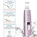 KINGDOMCARES Facial Scrubber Skin Scrubber Blackhead Remover Acne Comedo Extractors Facial Lifting Treatment Rechargeable Facial Scrubber Dermabrasion Peeling Machine Skin Exfoliation Purple