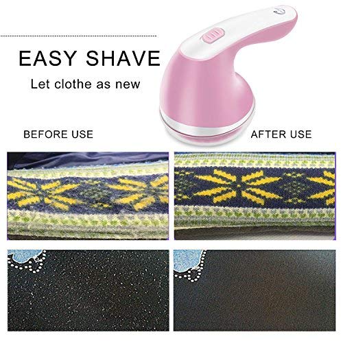 Fabric Lint Remover, Electric Sweater Shaver USB Rechargeable Lint Defuzzer Clothes Shaver/Puller/Remover for Fuzz, Wool, Legging, Couch, Furniture - Thumbnail 5