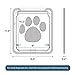 Dog Screen Door, Inside Door Flap 8x10x0.4 inch, Lockable Pet Screen Door, Magnetic Self-Closing Screen Door with Locking Function, Sturdy Screen Door for Dogs Cats