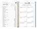 Bloom Daily Planners 2017 Calendar Year Daily Planner - Passion/Goal Organizer - Monthly Weekly Agenda Datebook Diary - January 2017 to December 2017 - 6