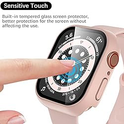 (2 Pack) GEAK Compatible with Apple Watch Case 45mm