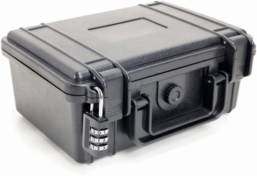 Smell Proof Stash Box Container with Combo Lock Odor