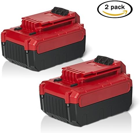 Amityke 2 Pack 5000mAh 20 MAX Lithium Replacement Battery for Porter Cable PCC685L PCC680L 20v Lithium Battery
