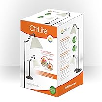 OttLite Marietta Table & Floor Lamp Set