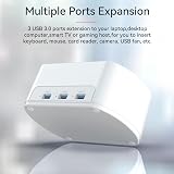 ISHEEP USB3.0 Docking Station Dual Bay SATA HDD SSD 3 Port USB Offline Clone view 4