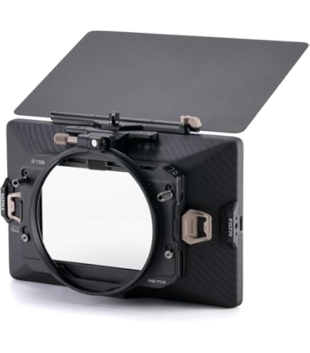 Amazon.com : Tilta 4×5.65 Carbon Fiber Matte Box (Clamp-on) with