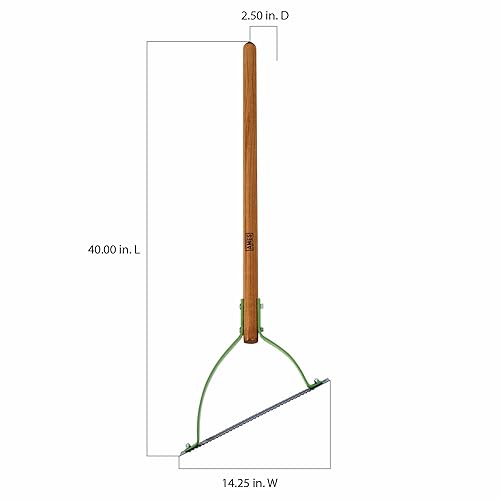 AMES 2915300 Double Blade Weed Grass Cutter with Hardwood Handle