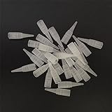 GD 100Pcs/bag 1RL Needle Caps Eyebrow Permanent Makeup Plastic Tips for Standard Tattoo Needles