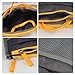 Purse Organizer Insert for Handbags - Nylon Tote Bag Organizer Insert - Handbag Women Travel Makeup Organizer Purse Insert - Phone Pocketbook Passport Wallet with Zipper Cosmetic Travel Bag Insert