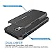 Motorola Moto X Pure Case, OMOTON High Impact Resistant Fully Protective Dual Layer Case with [Soft TPU Interior] [Durable PC Exterior] [Fashion Design], Black