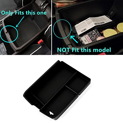Interior Accessories Central Console Armrest Storage Box Container Holder 1 Piece For VW Volkswagen Atlas 2017 2018