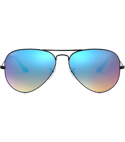 Amazon.com: Ray-Ban RB3025 Aviator Large Metal Icons Sung  display picture 3