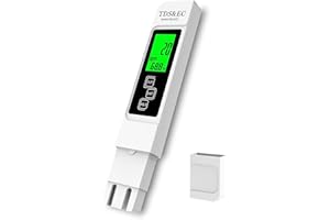 tds Meter, 3-in-1 Instant Read TDS Meter - Measures TDS, EC, & Temperature (°C/°F) - Digital Water Testing Kit for Tap, Well,