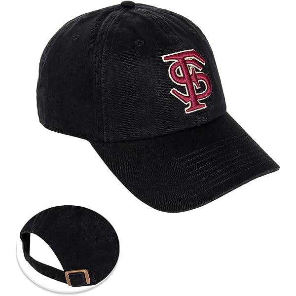 Zephyr NCAA Officially Licensed Snapback Hat – Retro Diamond Flat Bill, Team Color (Clemson Tigers Example) - View #2