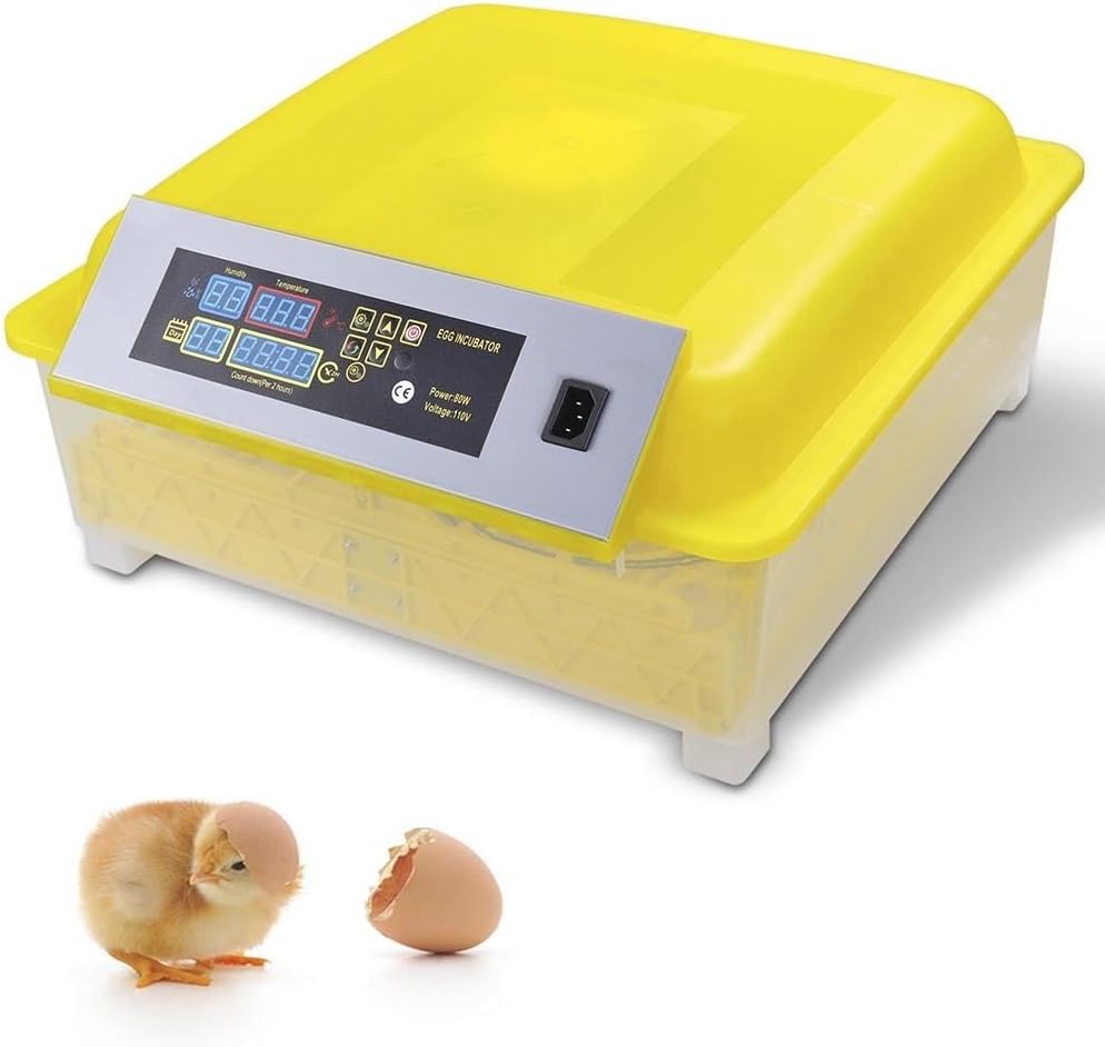 New 48Egg Incubator Digital Automatic Turner Hatcher Chicken Egg Temperature Control