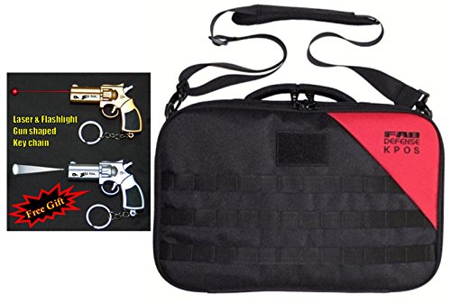 KPOCASE G2 CZ Duty FAB Defense Tactical Case for G2 CZ Duty Version + Laser & Flashlight Gun Shaped Key Chain
