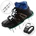 Pre Assembled Lawn Aerator Shoes with 4 Adjustable Straps | Ready to Use Premium Grass Aeration Sandals with Heavy Duty Metal Buckles & Secure Steel Spikes | 4th Strap, Extra Hardware & Instructions
