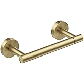 Buy RARXTR Brushed Toilet Paper Holder SUS304 Stainless Steel Double Post Pivoting Toilet Paper Roll Holder Wall Mounted Toilet Tissue Holder For Bathroom - View #4